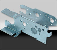 Engineered sheet metal component